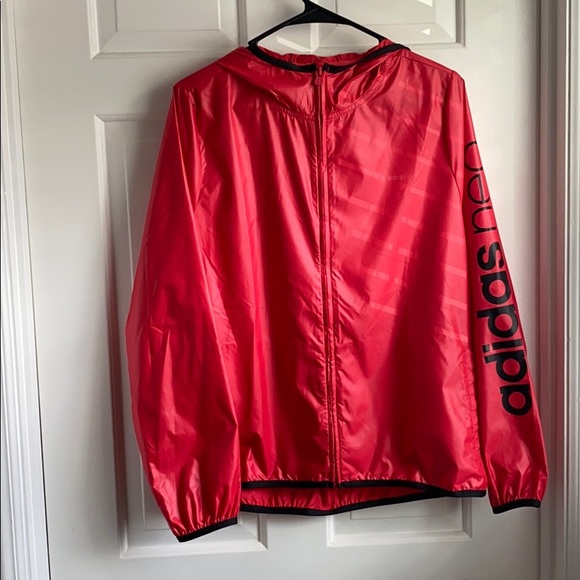 adidas Jackets & Blazers - Pink Adidas Neo Windbreaker